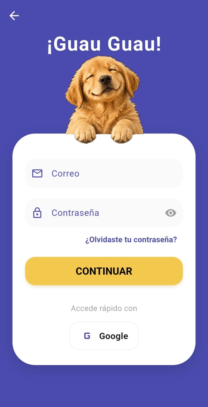 Login PetsGo